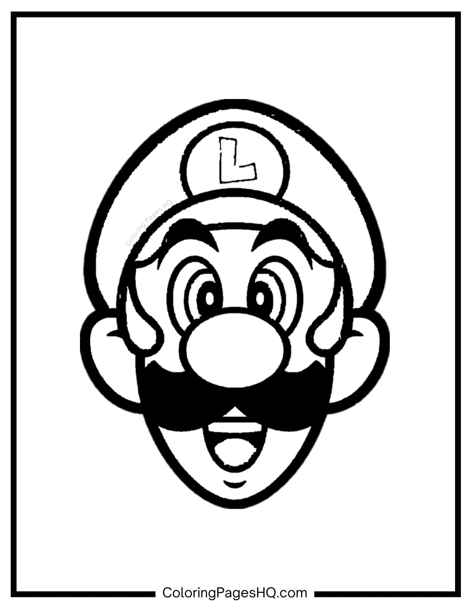 Super Mario Coloring Pages (Free PDF Printables) - Coloring Pages HQ