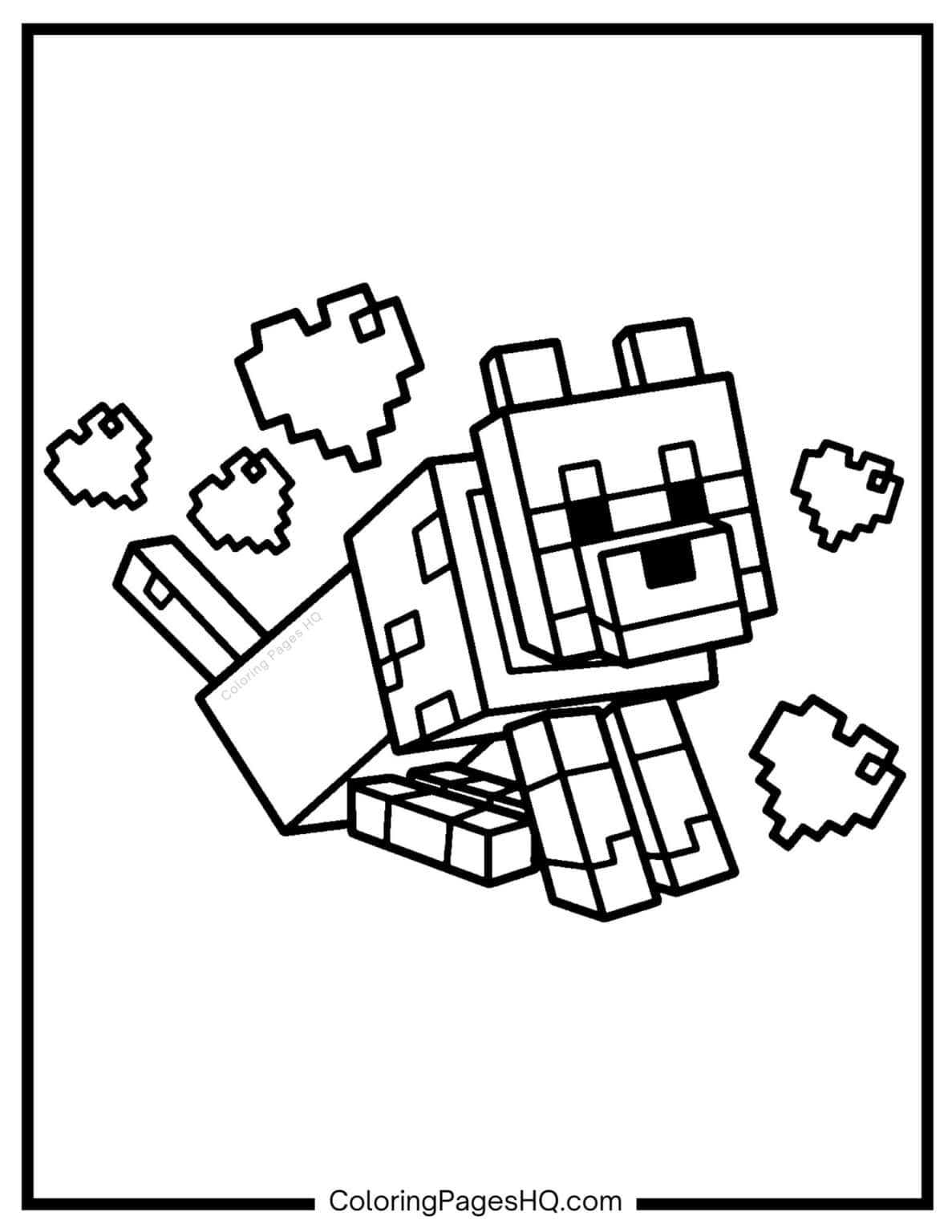 Minecraft Coloring Pages (Free PDF Printables) - Coloring Pages HQ
