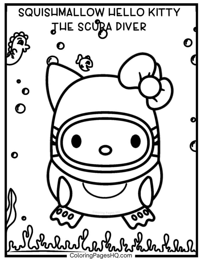 Character Coloring Pages (Free PDF Printables) - Coloring Pages HQ