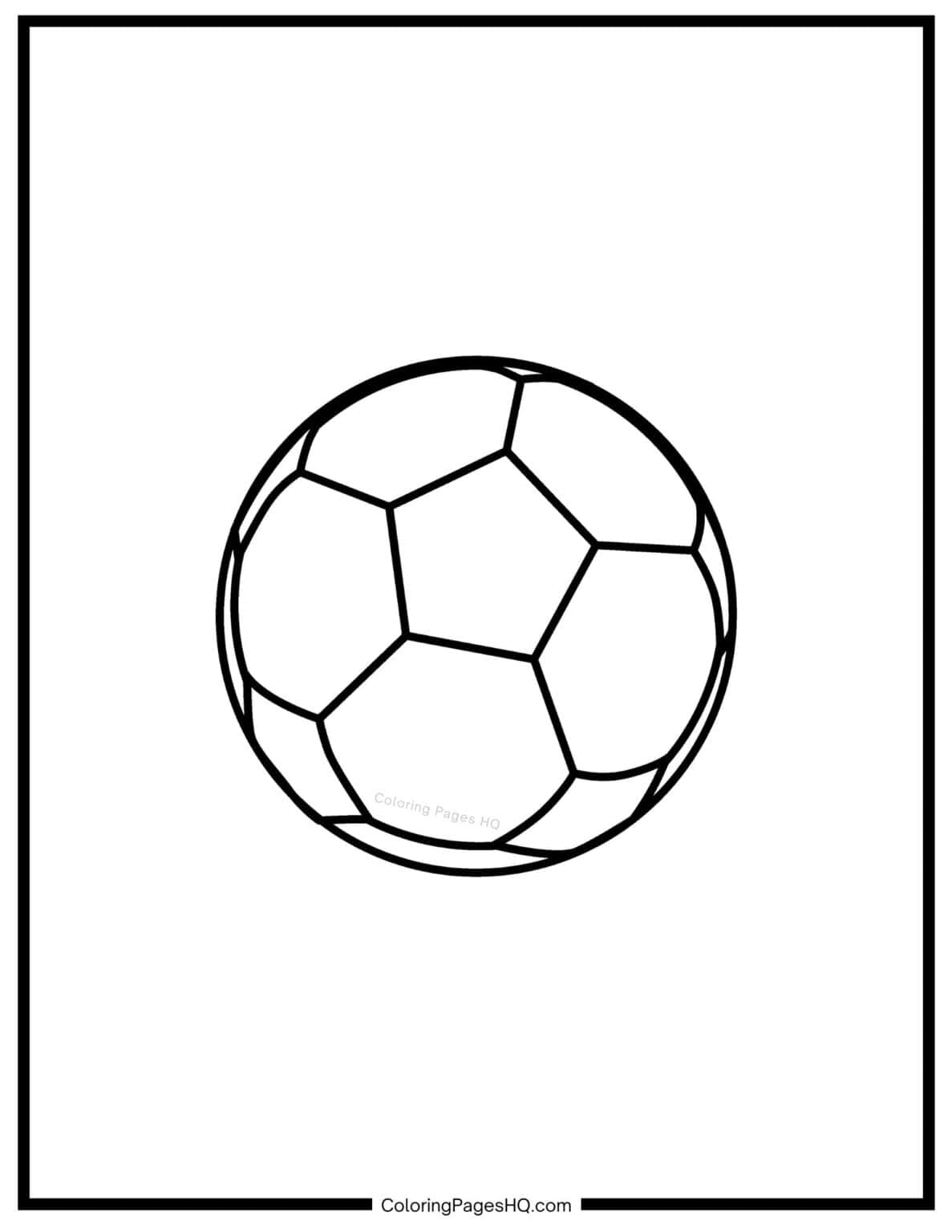 Fun Soccer Coloring Pages (Free PDF Printables) - Coloring Pages HQ