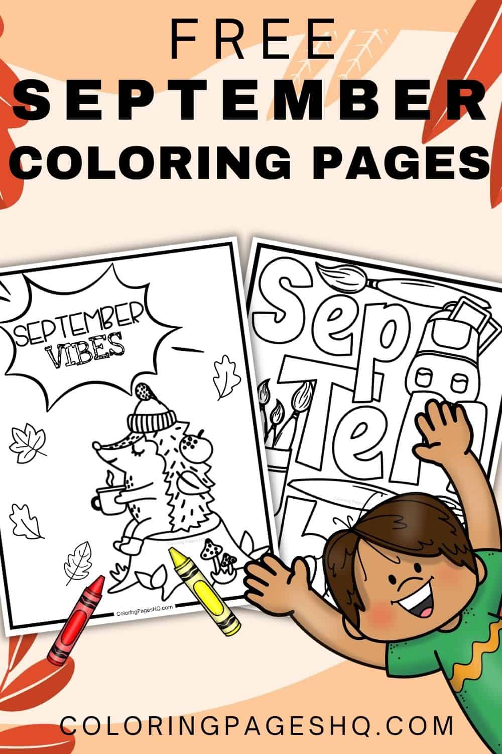 September Coloring Pages (Free PDF Printables) - Coloring Pages HQ