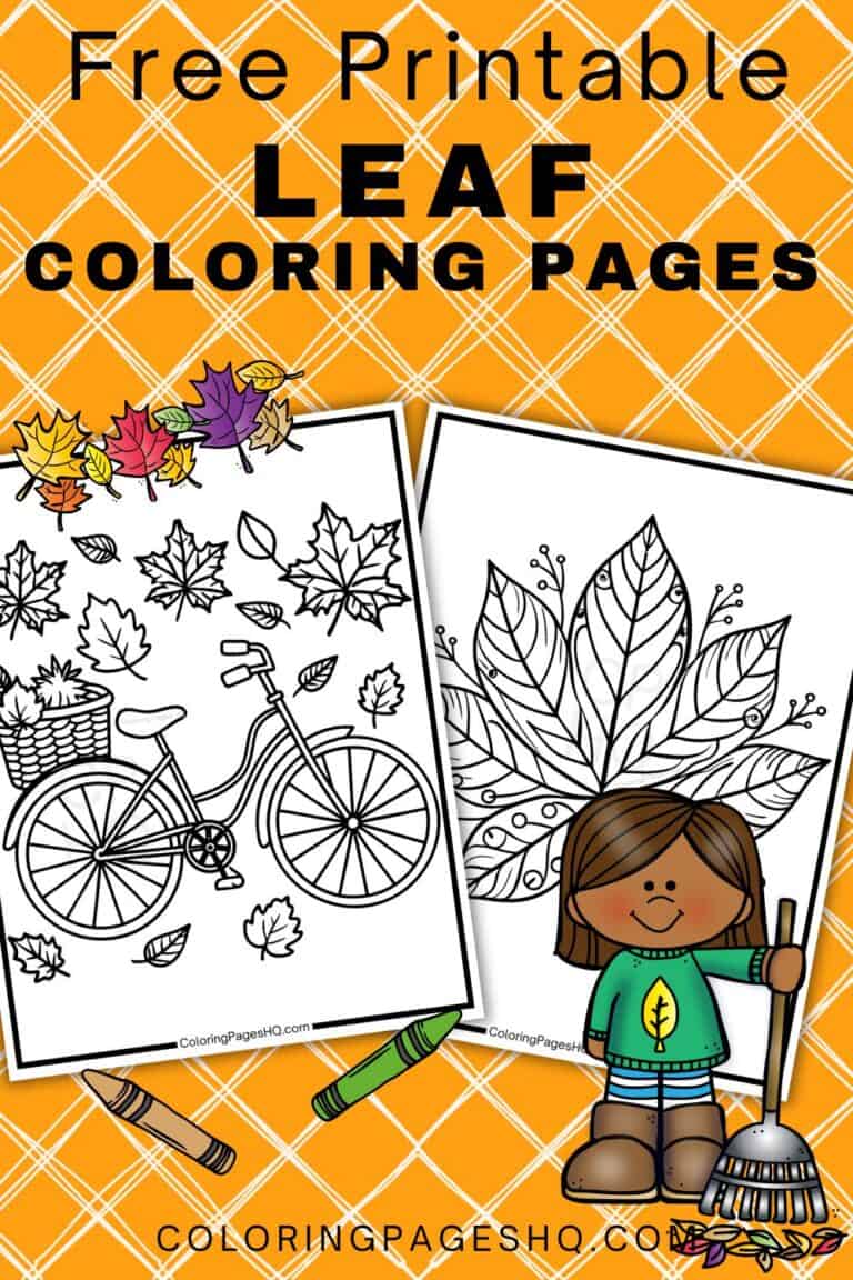 Character Coloring Pages (Free PDF Printables) - Coloring Pages HQ