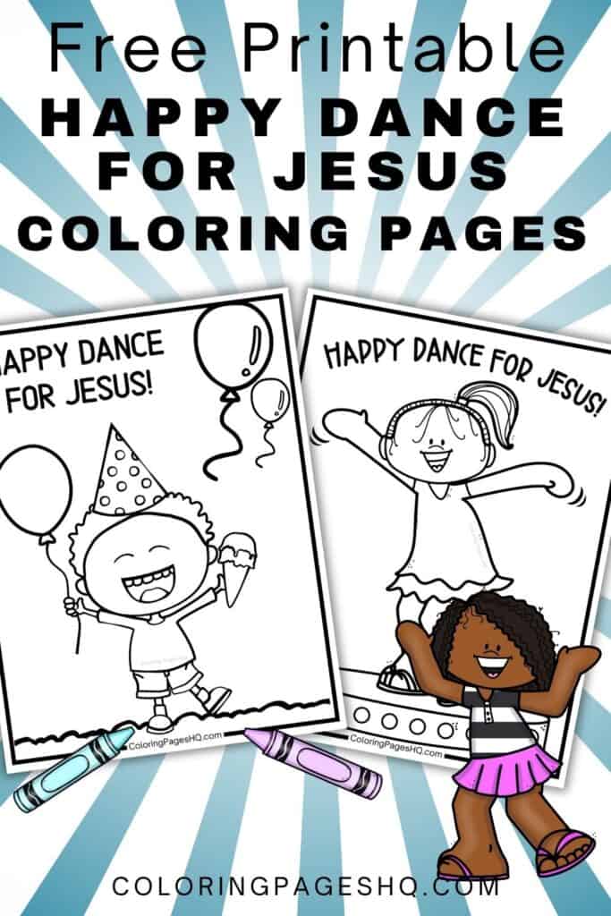 happy dance for Jesus pinterest image
