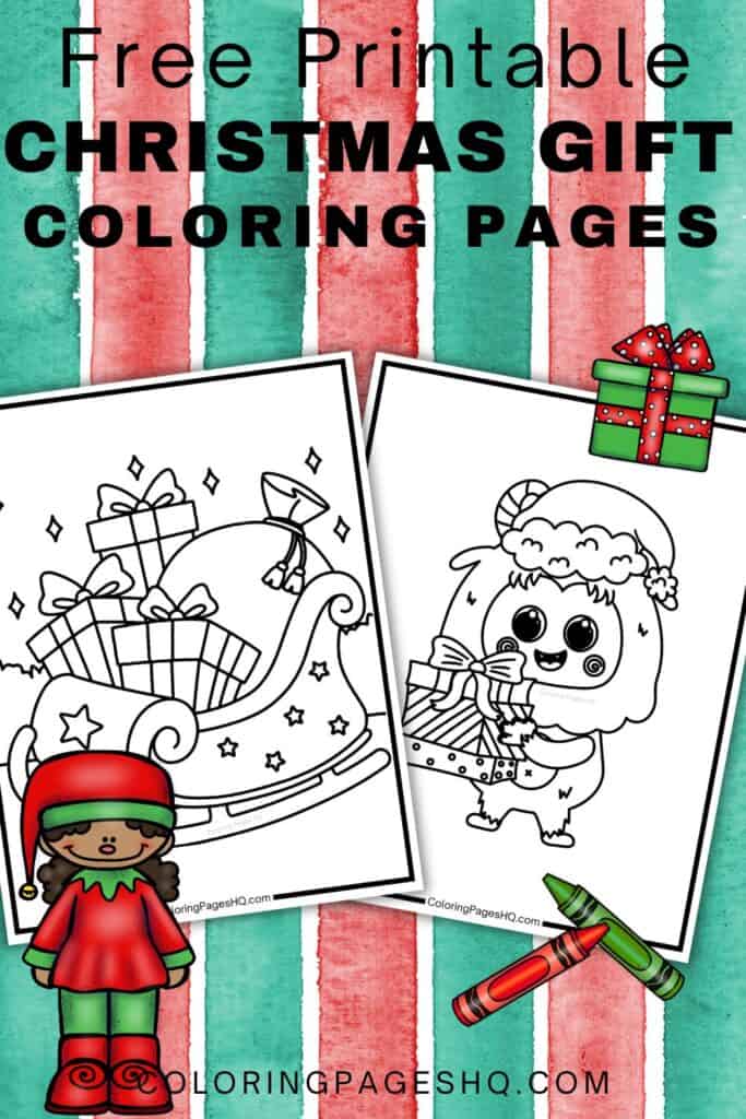 Christmas gift pinterest image