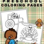 Thanksgiving coloring pages pinterest image