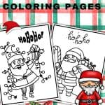 Santa Claus coloring pages pinterest image
