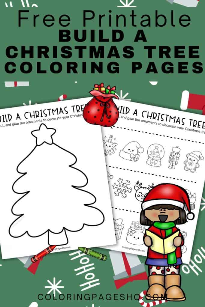build a christmas tree activity cphq pinterest image